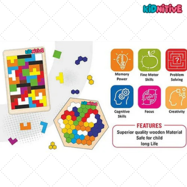 Hexa Tetris Puzzle 2 in 1 Game