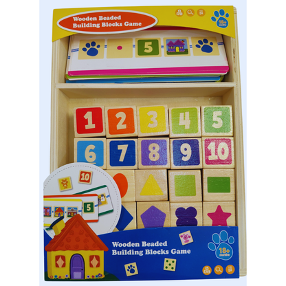 Wooden Lacing & Sequencing toy