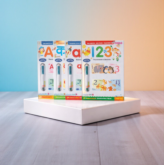 WIPE & CLEAN BOOKS SET OF 4