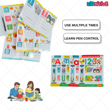 WIPE & CLEAN BOOKS SET OF 4