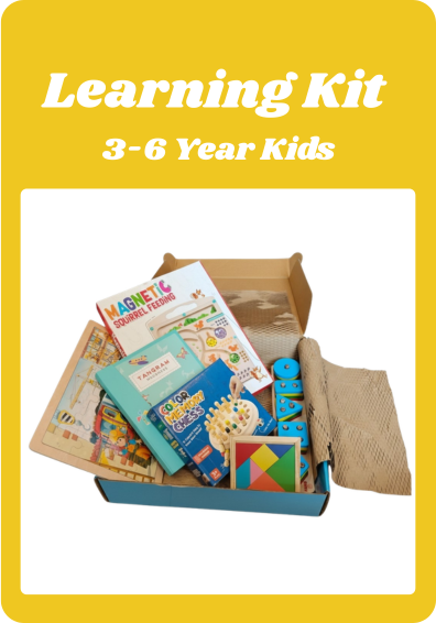 Curious Cubs Learning With Fun Kit ( 3-6 years)