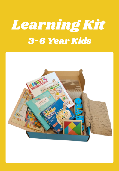 Curious Cubs Learning With Fun Kit ( 3-5 years)