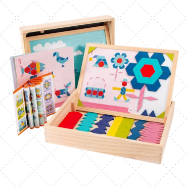 3D Magnetic Tangram Puzzle