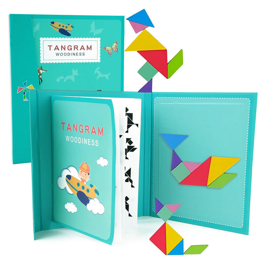 Magnetic Tangram Puzzle Book