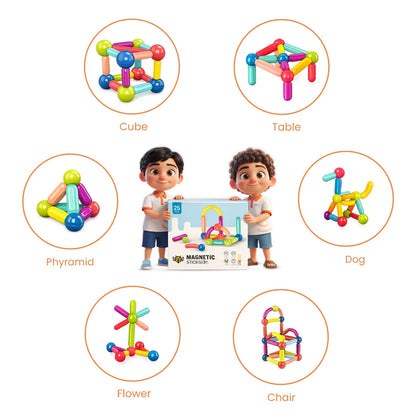MAGNETIC STICKS & BALLS