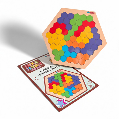 Chess Board & 2 in 1 Hexa Tetris Puzzle