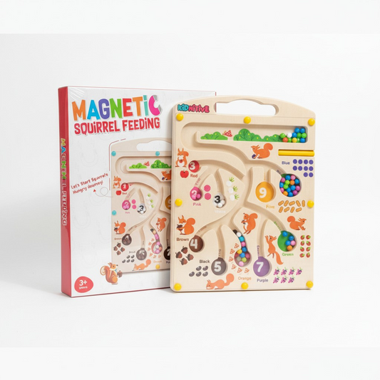 Magnetic Squirrel Feeding