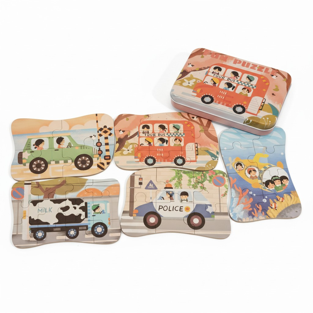 ABCD &  Metal Box Transport Puzzle